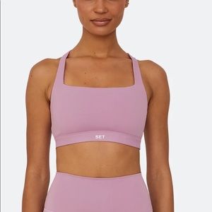 NWT SET ACTIVE LUXFORM® RACER BOX BRA - CRUSH